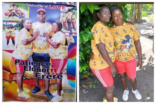 Delta man set to wed his two pregnant lovers on the same day (Photos)