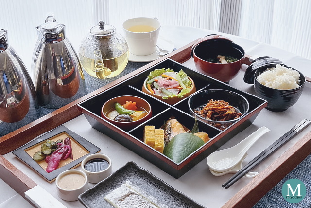 Japanese In-Room Breakfast at Hotel Okura Manila