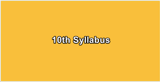 10th Syllabus