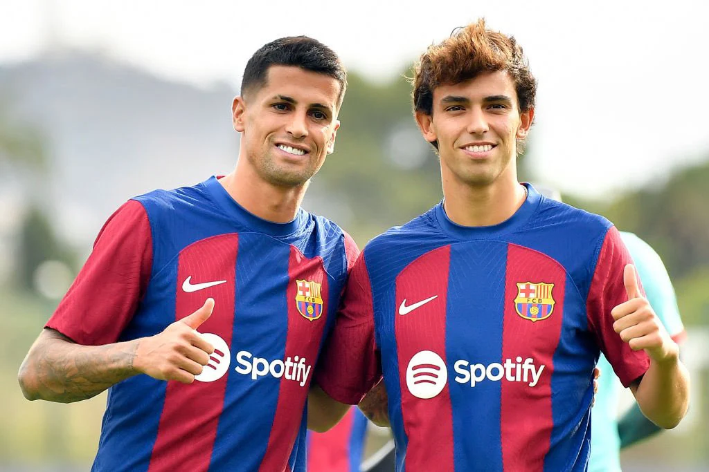 João Cancelo and João Félix