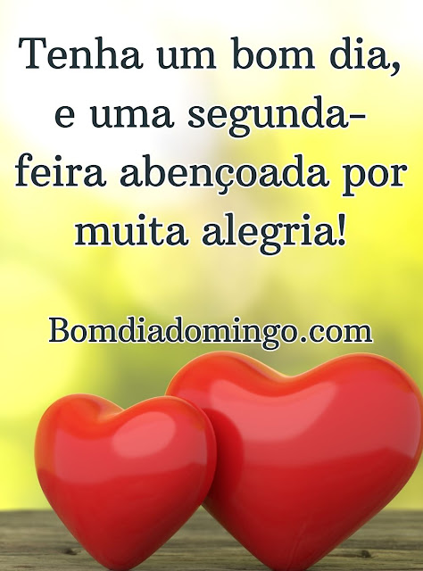 mensagem de bom dia segunda-feira