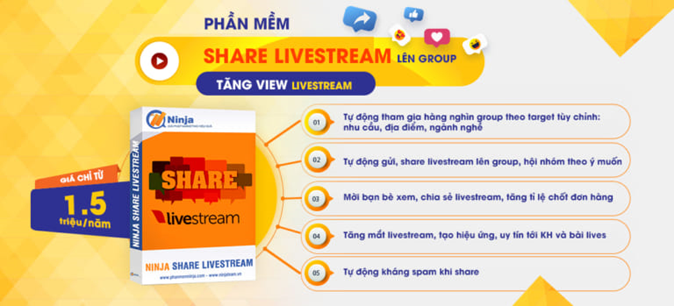 Hướng dẫn Share Livetream Facebook tự động Hướng dẫn Share Livetream Facebook tự động