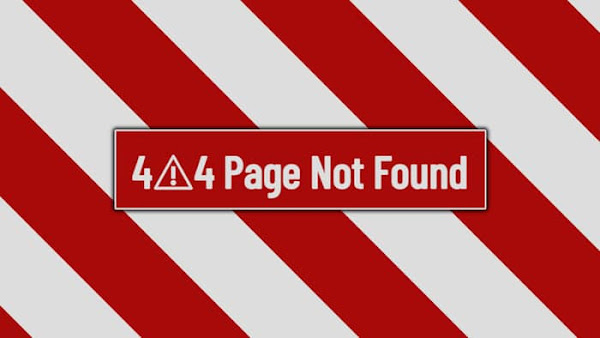 DEmo: 404 Page Not Found Template Design with HTML and CSS