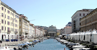 A view of the Canale Grande in Trieste, the  maritime capital of  Friuli-Venezia Giulia