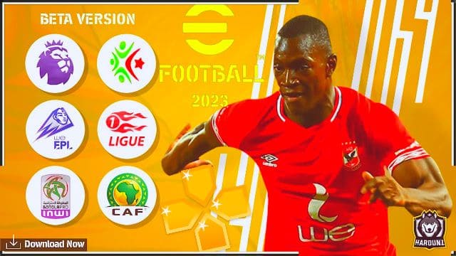 eFootbal PES 2023 Egyptian League, CAF and Arab Teams