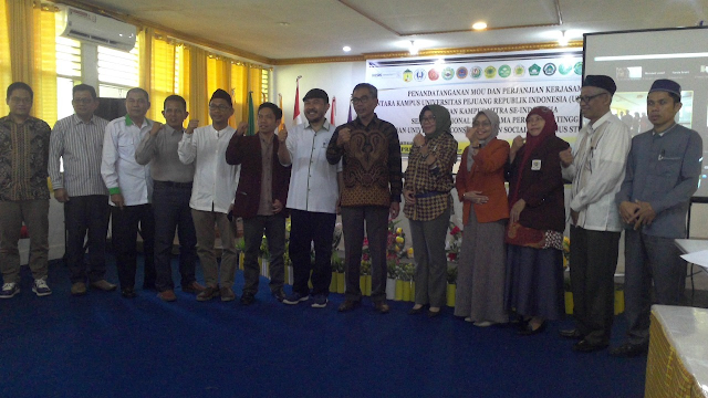 UPRI Makassar melakukan Penandatangan MoU-PKS dengan  jejaring dan mitra perguruan tinggi se-Indonesia