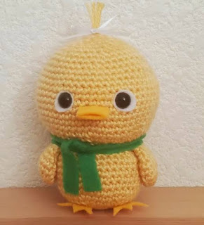 PATRON GRATIS POLLO AMIGURUMI 48943 🐥