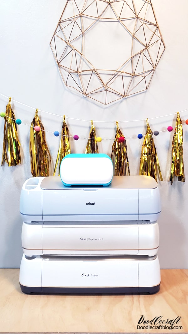 Okay, so which Cricut Machine will you decide to buy?  Is $400+ in your budget? Are you going to start a business? Are you excited to make all the things?  Go with the Maker 3 and get making!  If you need to start with a budget friendly machine, just go for it! Get a machine and learn how to use it. Then if you decide you need an upgrade, an old machine sells on marketplace for nearly the same amount as new.