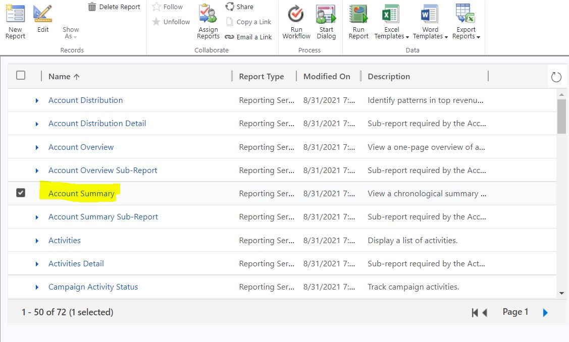 Update an Existing Dynamics 365 Custom Report RDL