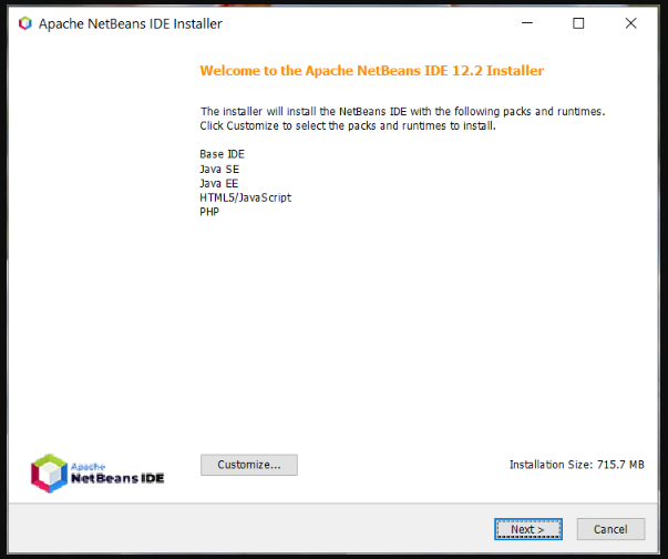 install netbeans di windows 64 bit