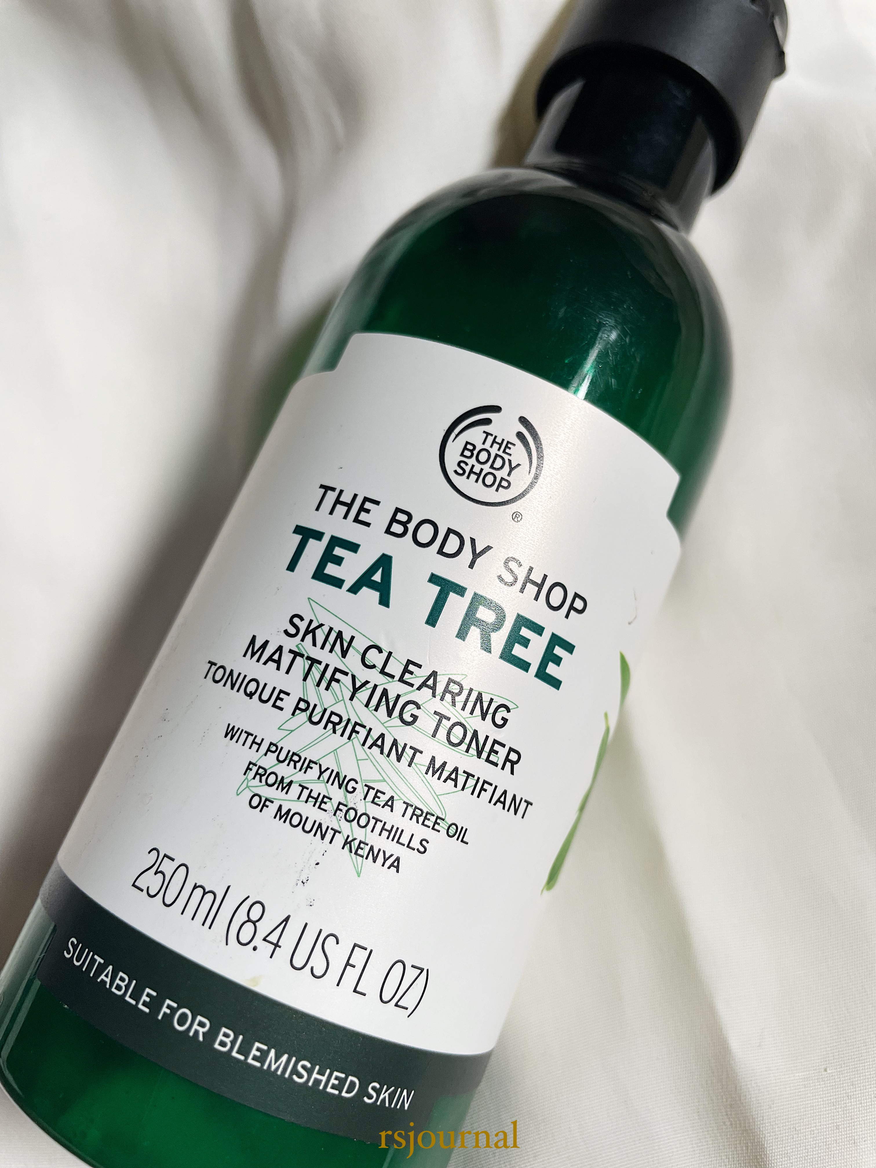 The Bodyshop Tea Tree Skin Mattifying Toner Review  - Rsjournal