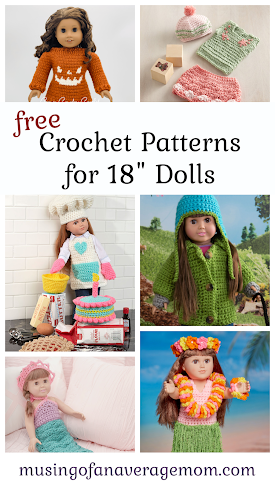 FREE Swimsuit 18 inch Doll Clothes Pattern PDF Download