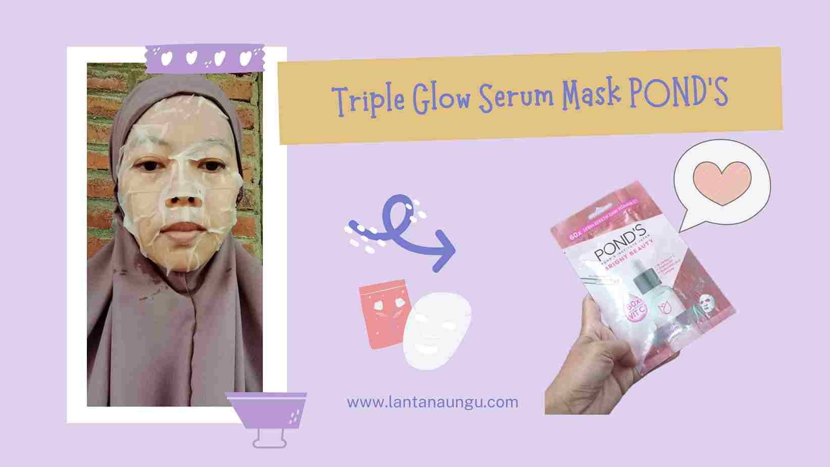 Review Triple Glow Serum Mask