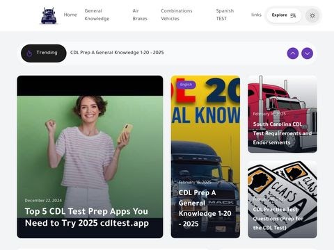 Featured image for Top 5 CDL Test Prep Apps You Need to Try 2025 cdltest.app