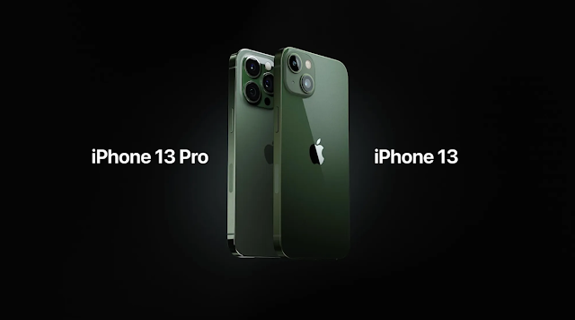 أعلنت شركة آبل عن iPhone 13 و iPhone 13 Pro باللون الأخضر