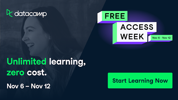 [Datacamp] Free Access Week - TechCracked
