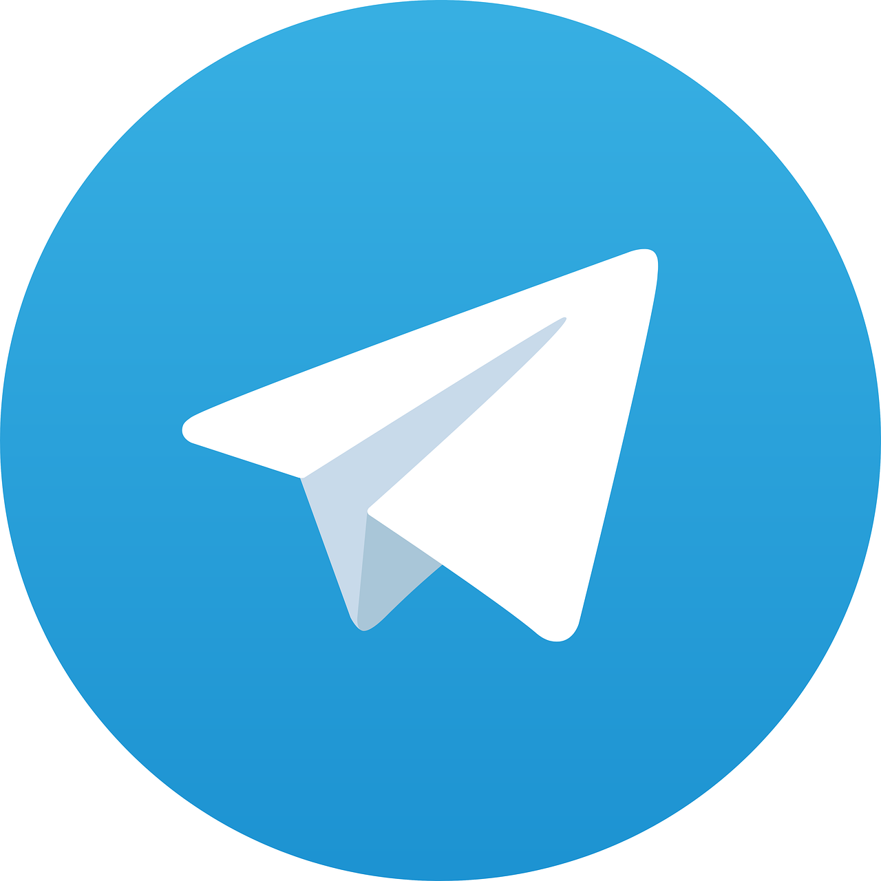 Logotipo do aplicativo Telegram