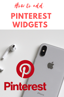 How to add pinterest widgets