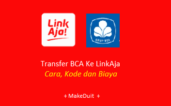 Transfer BCA Ke LinkAja