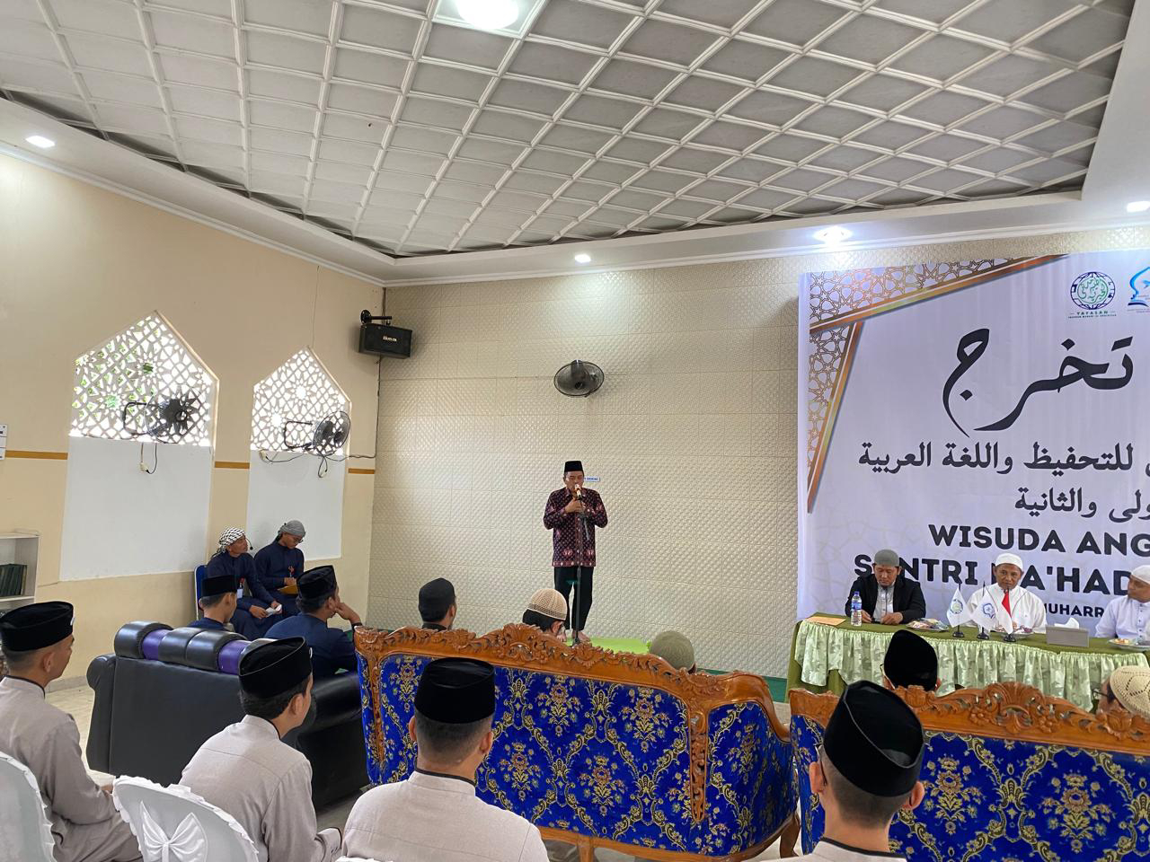Haflah Akhirunissanah Ponpes Bahrul Qur'an Sungai Bahar, Polsek Hadir Jaga Keamanan dan Dukung Kegiatan Keagamaan