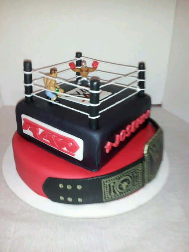 wwe cake ideas