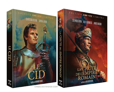 Le Cid La Chute de l'empire romain Blu-ray CINEBLOGYWOOD