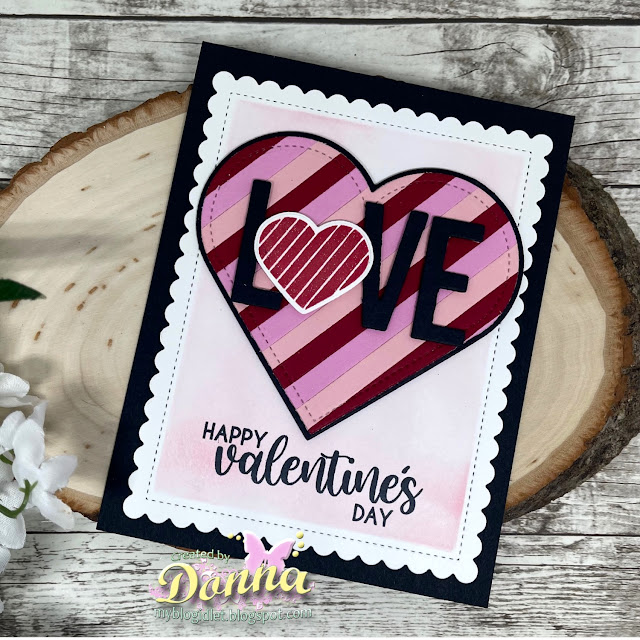 Gina K. Designs, Valentine Cards, die cutting, Sealed with a Kiss, Love Hearts, Stamp TV