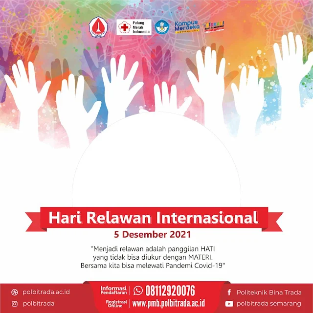 Download Twibbon Hari Relawan Internasional