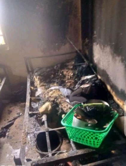 Photos: 100 Level Student Dies As Fire Guts Taraba University Female Hostel