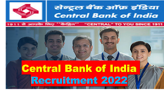 Central Bank of India Recruitment 2022: Apply at at centralbankofindia.co.in | Digi Seva