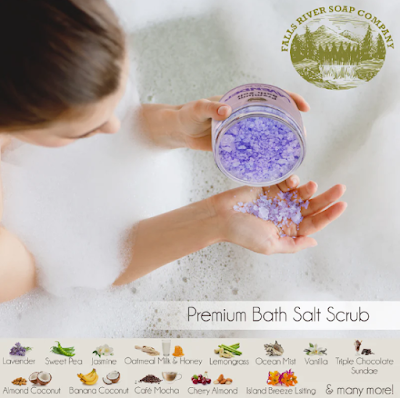 Chocolate Mint Detox Bath Salt Body Scrub