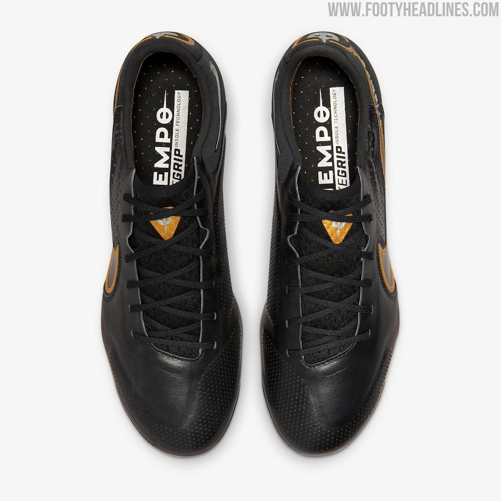 Black/Gold Nike Tiempo Legend 9 'Shadow Boots Revealed - Footy Headlines
