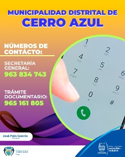 ⚠️CERRO AZUL TE INFORMA⚠️