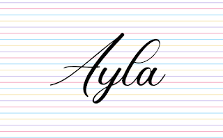Top 50 Ayla Handwritten Signature