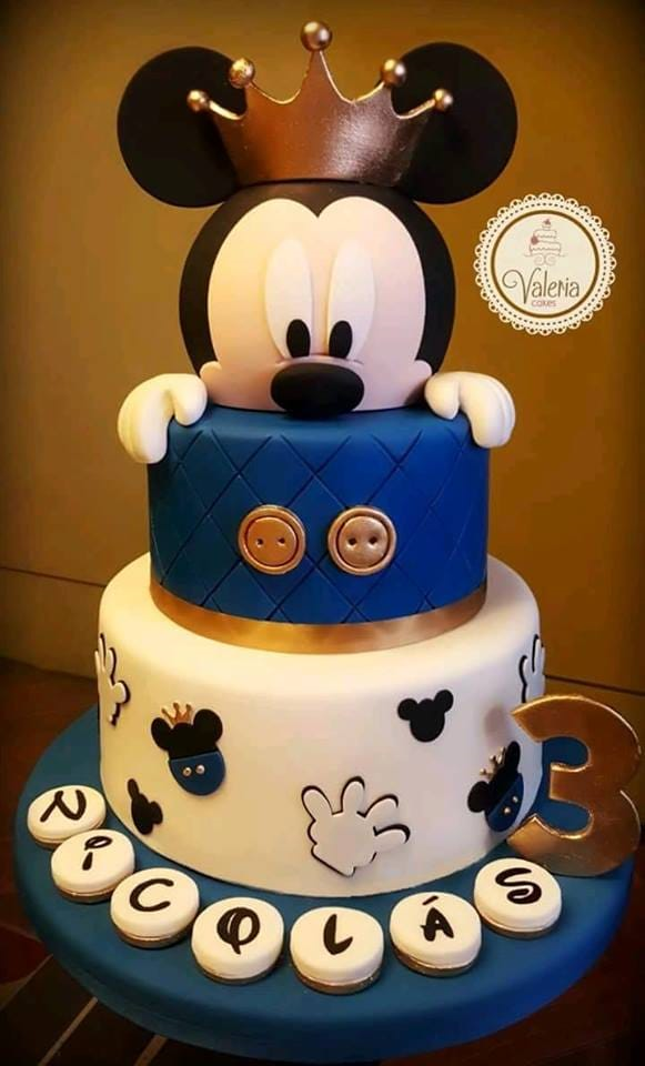 mickey mouse birthday cake