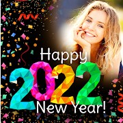 Happy New Year Photo Frame 2022 Photo Editor