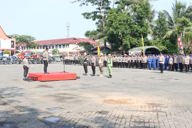 Polresta Siapkan 508 Personil Amankan  Seluruh TPS di Banjarmasin 
