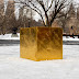An Artist Placed a Cube Made From $11.7 Million Worth of Gold in Central Park—Protected By Its Own Security Detail