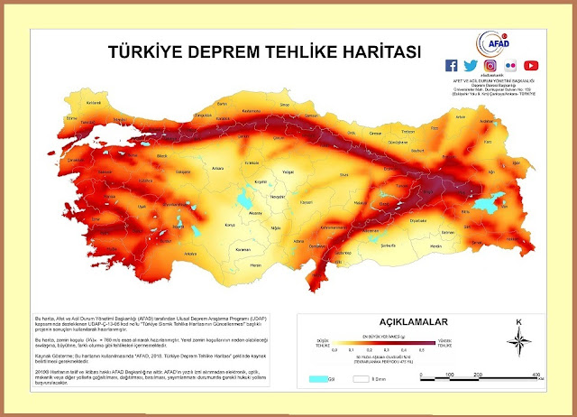 Deprem Tehlike Haritası