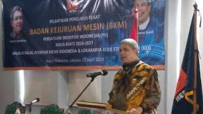 Insannul Kamil dilantik sebagai Ketua Badan Kejuruan Mesin Persatuan Insinyur Indonesia