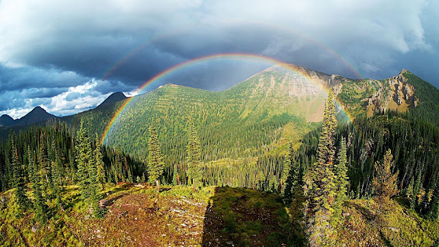 Beautiful Rainbow Landscape Wallpaper PC HD Image