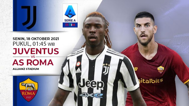 Prediksi Juventus vs AS Roma Liga Serie A Italia Giornata ke-8