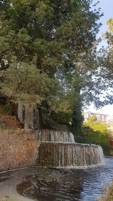شلالات حديقة ماتشكا في إسطنبول