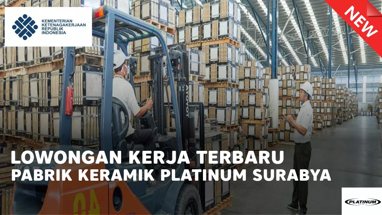 loker PT. Platinum Ceramics Industries terbaru