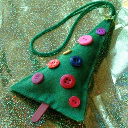 Stuffed Felt Christmas Tree Craft