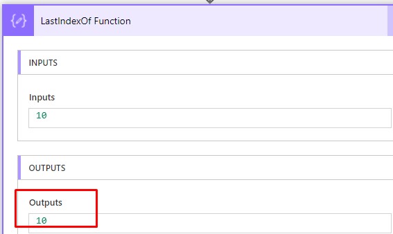 Power Automate Functions - lastInfexOf Function