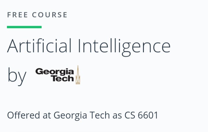 Artificial Intelligence by Georgia Tech [Free Online Course] – ThePager