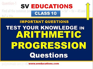 Arithmetic Progression Questions