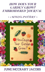 My 'How Does Your Garden Grow? Embroidered Journal' Sewing Pattern is Now Available on Amazon!
