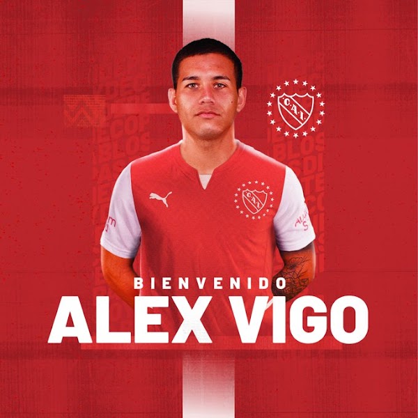 Oficial: Independiente, firma Álex Vigo